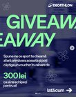 Castiga un voucher Decathlon de 300 lei