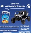 Castiga unul dintre cele 55 Buggy UTV electrice pentru copii 4×4 cu 2 locuri