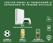 Castiga o consola Sony PlayStation 5 Slim, mingi de fotbal Carsberg sau doze de bere Carlsberg