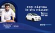 Castiga o mașină Fiat 500 La Prima Bianco sau unul din cele 100 de kituri pentru pizza