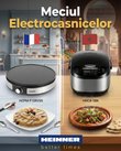 Castiga multicooker Heinner sau un aparat de făcut clătite 2in1 Heinner
