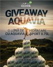 Castiga apă natural alcalină Aquavia Sport pentru o lună