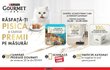 Caștiga o vacanță oriunde în Europa, aspiratoare cu spălare Rowenta X-Clean 10 sau cutii cu produse Purina Gourmet