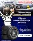 Castiga un set de 4 anvelope de iarnă Michelin